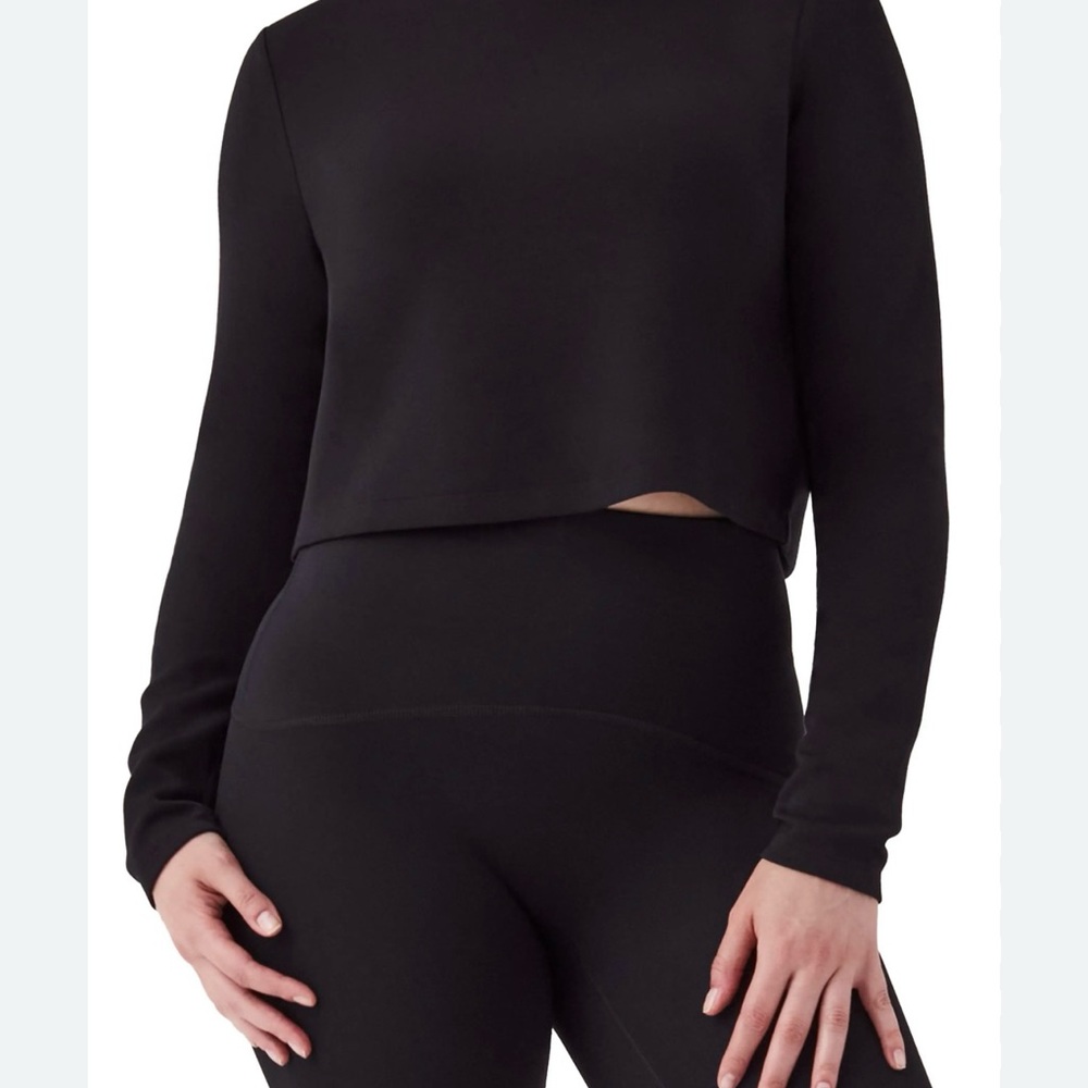 SPANX Black Long Sleeve Women's Top SIZE XL